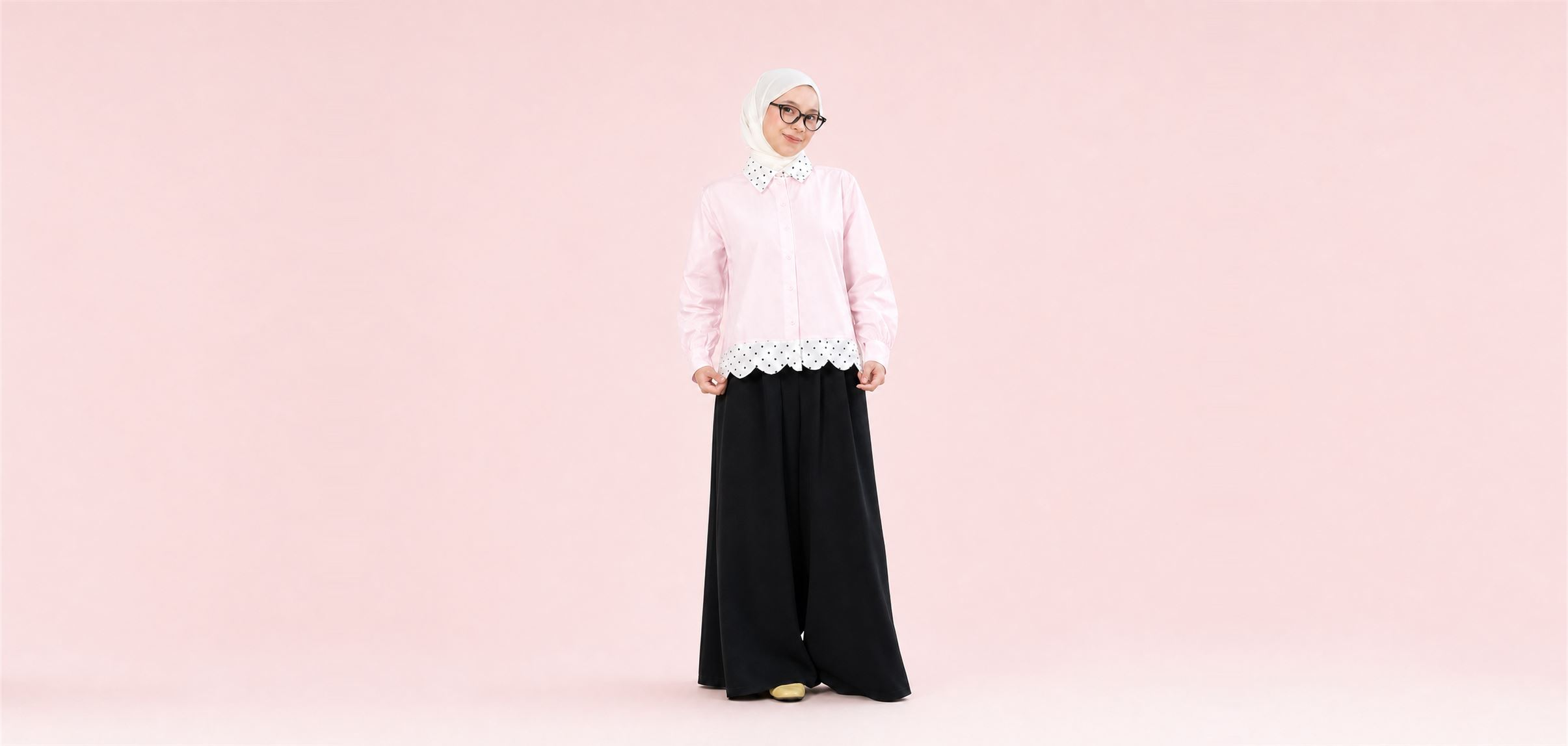 Look 02 - blouse pink